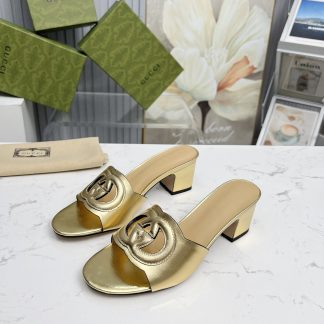 Gucci Interlocking G slide sandals