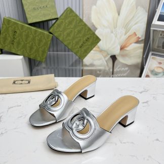 Gucci Interlocking G slide sandals
