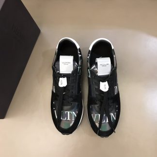 VALENTINO Classic camouflage pattern casual sneakers