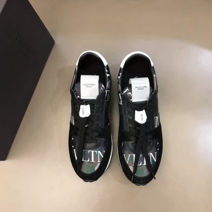 VALENTINO Classic camouflage pattern casual sneakers
