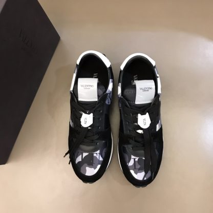 VALENTINO classic camouflage pattern sneakers