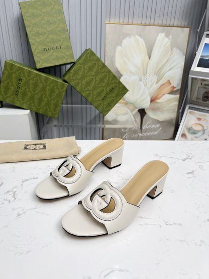 Gucci Interlocking G slide sandals
