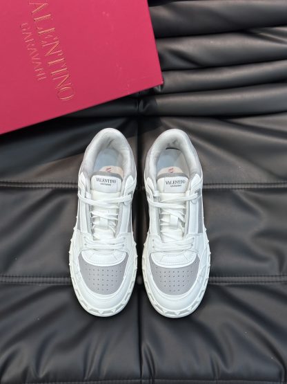 VALENTINO Elegant Low-Top Calfskin Sneakers
