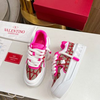 VALENTINO Fashion Couple Thick Strap Casual Shoes