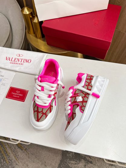 VALENTINO Fashion Couple Thick Strap Casual Shoes