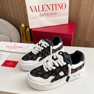 VALENTINO Fashion Couple Thick Strap Casual Shoes