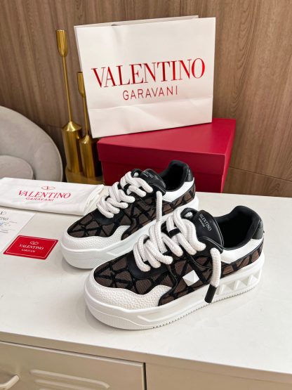 VALENTINO Fashion Couple Thick Strap Casual Shoes