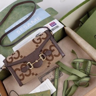 Gucci canvas fashion printed crossbody bag