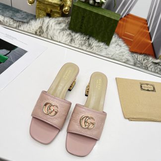 Gucci classic buckle slippers