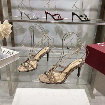 Gucci classic women's high heel sandals