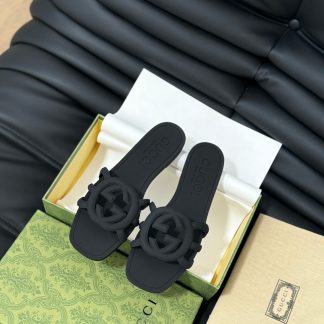 Gucci classic double G upper beach jelly shoes
