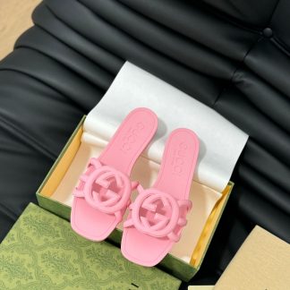 Gucci classic double G upper beach jelly shoes
