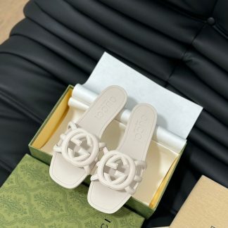 Gucci classic double G upper beach jelly shoes