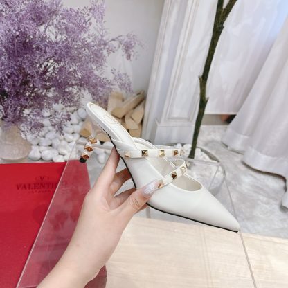 VALENTINO pointed toe studded element fashionable sandals high heels - Image 2