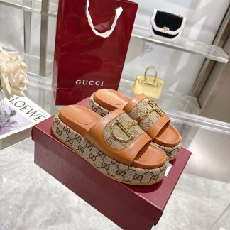 Gucci women's platform sandals