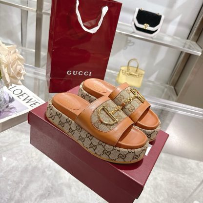 Gucci women's platform sandals
