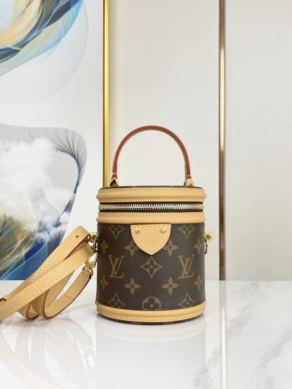 Louis Vuitton NANO CANNES Monogram Cylindrical Bag