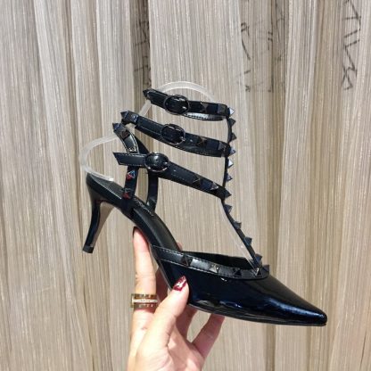 VALENTINO exquisite luxurious studded high heels - Image 2