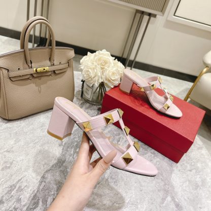 VALENTINO Studded Sandals High Heels - Image 2