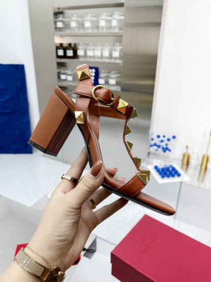 VALENTINO Studded Sandals High Heels - Image 2
