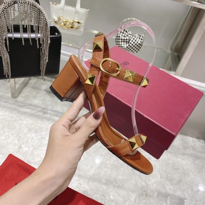 VALENTINO Studded Sandals High Heels - Image 2