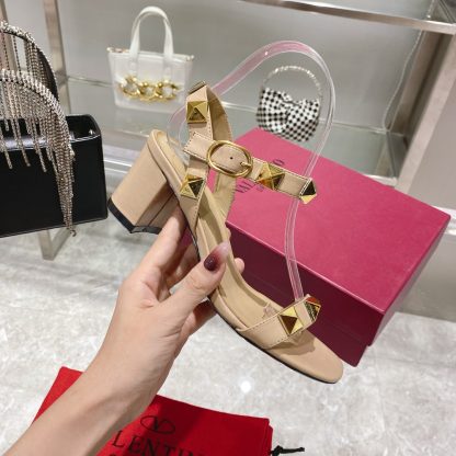VALENTINO Temperament rivet sandals high heels - Image 2