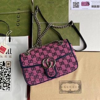 Gucci Retro Fashion Elegant Marmont Shoulder Bag