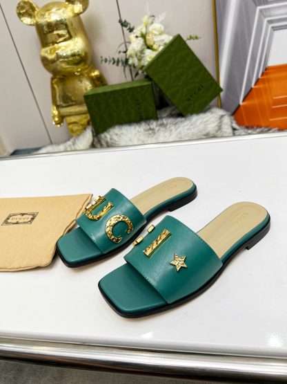 Gucci women's flat slippers