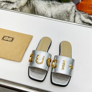 Gucci women's flat slippers