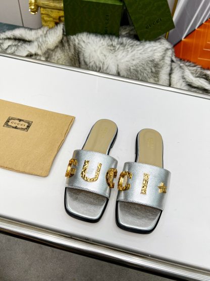 Gucci women's flat slippers