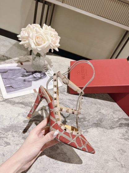 VALENTINO Fashion Rivet High Heels - Image 2