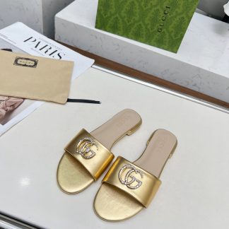 Gucci women's flat slippers