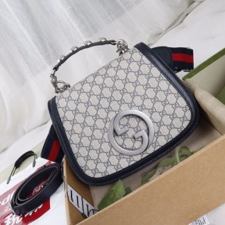 Gucci Vintage Round Interlocking Handbag