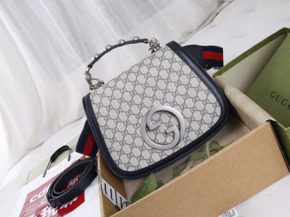 Gucci Vintage Round Interlocking Handbag