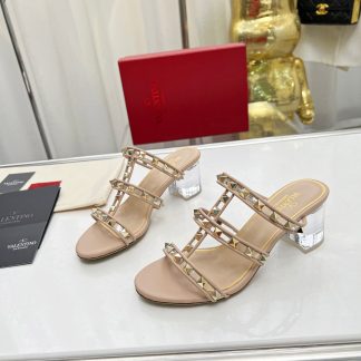 VALENTINO Transparent Heel Film Sandals High Heels