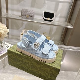 Gucci Double G women's sandals