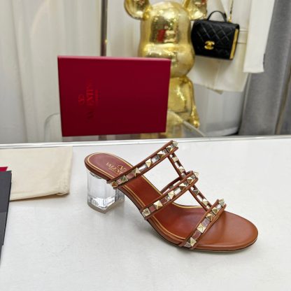VALENTINO Transparent Heel Film Sandals High Heels - Image 2