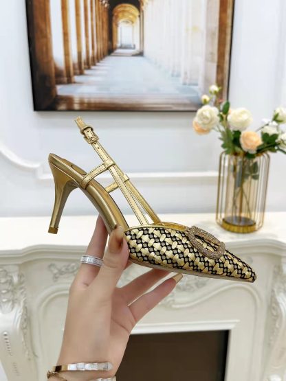 VALENTINO new women's slingback sandals high heels - Image 2