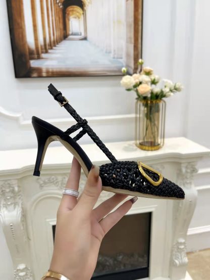 VALENTINO new women's slingback sandals high heels - Image 2