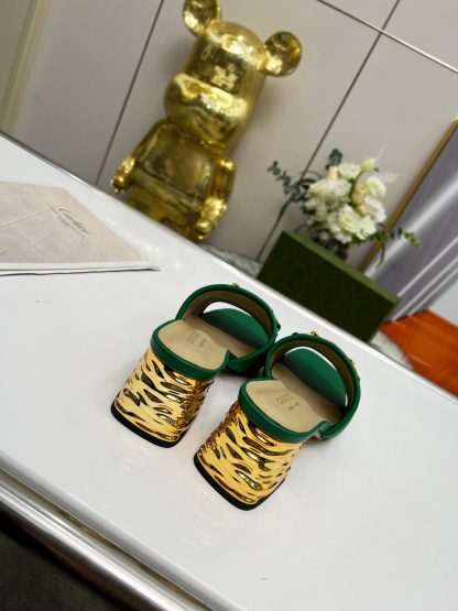 Gucci mid-heel slippers - Image 2