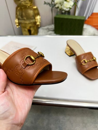 Gucci mid-heel slippers - Image 2