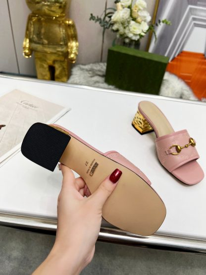 Gucci mid-heel slippers - Image 2