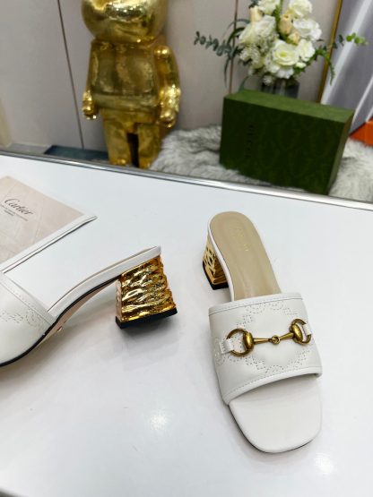 Gucci mid-heel slippers - Image 2