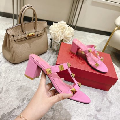 VALENTINO rivet sandals high heels - Image 2