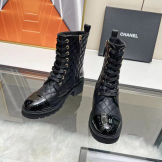 Chanel's new black Martin boots for autumn and winter