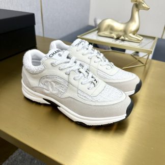 Chanel classic beige versatile casual sneakers