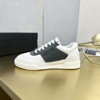 Chanel classic blue-grey fashion casual sneakers