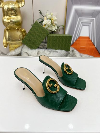 Gucci high heel slippers - Image 2
