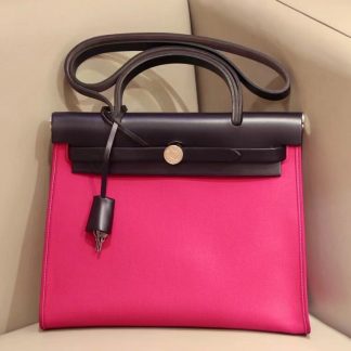 Hermès Daily Versatile Red Herbag 31Cm