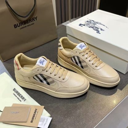 Burberry stretch nylon sneakers